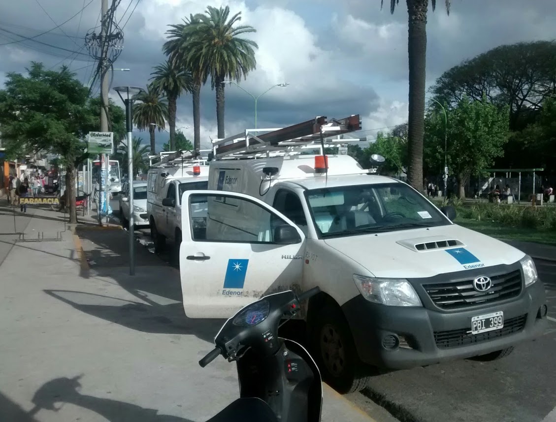 edenor camioneta