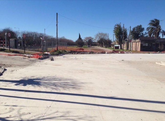Se hicieron arreglos en varias calles del distrito