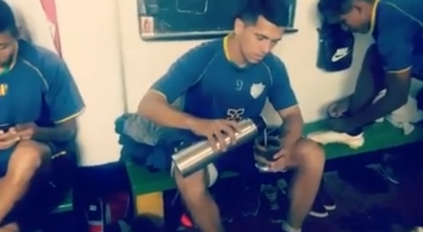 Los jugadores de Alem también se animaron al "Mannequin Challenge"