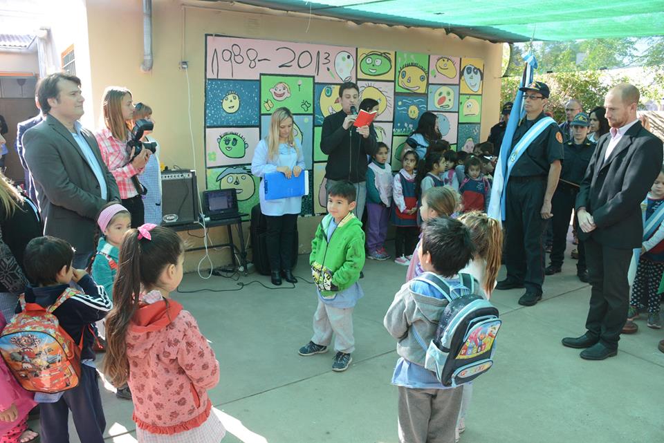 Inauguraron dos aulas en un jardín de infantes del distrito