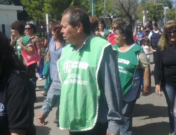 ATE se moviliza y acompaña a los municipales