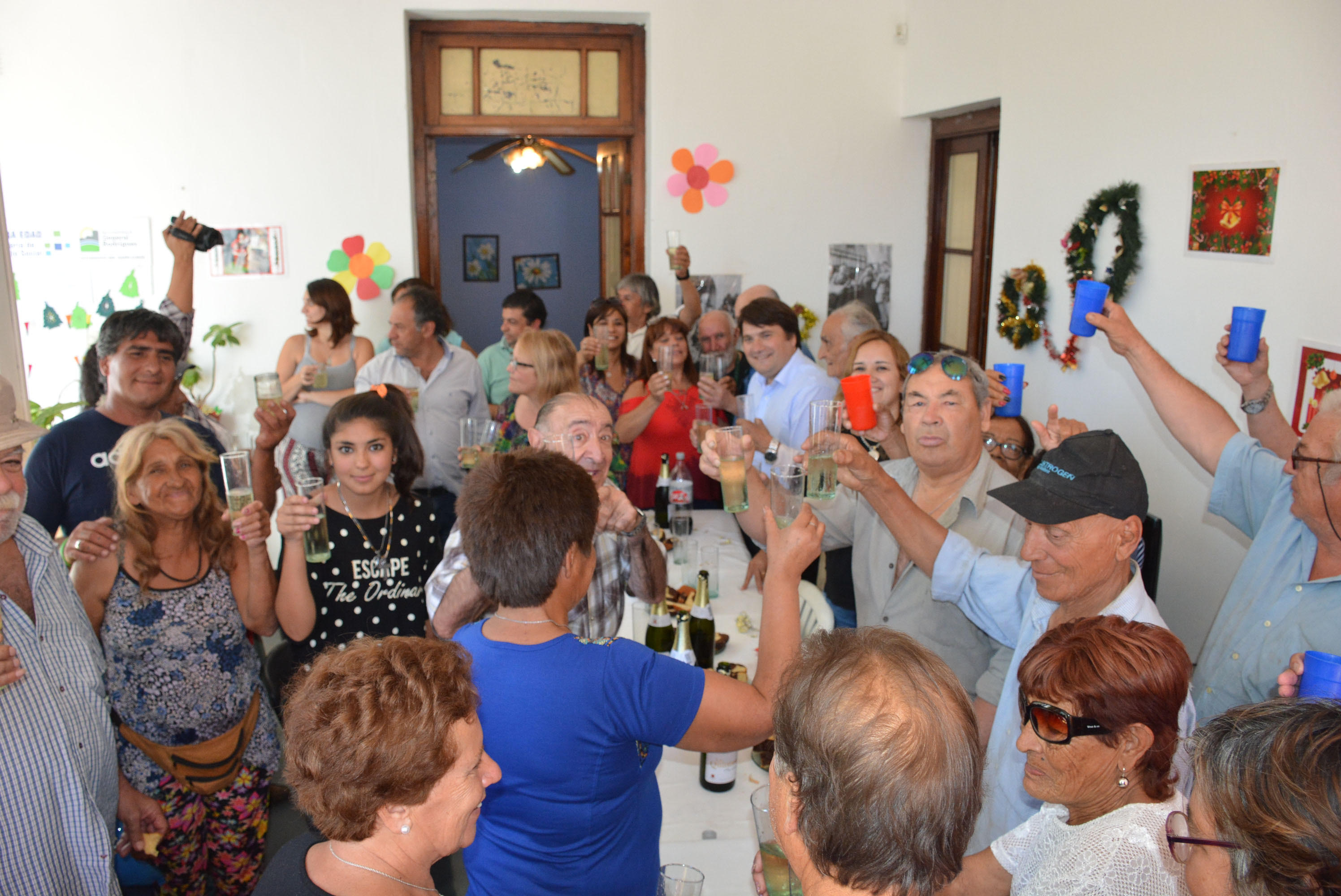 Abuelos Solidarios: almuerzo de fin de año y una emotiva historia