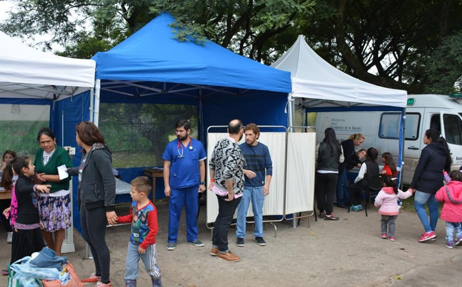 El operativo "Barrios Saludables" hace una nueva presentación