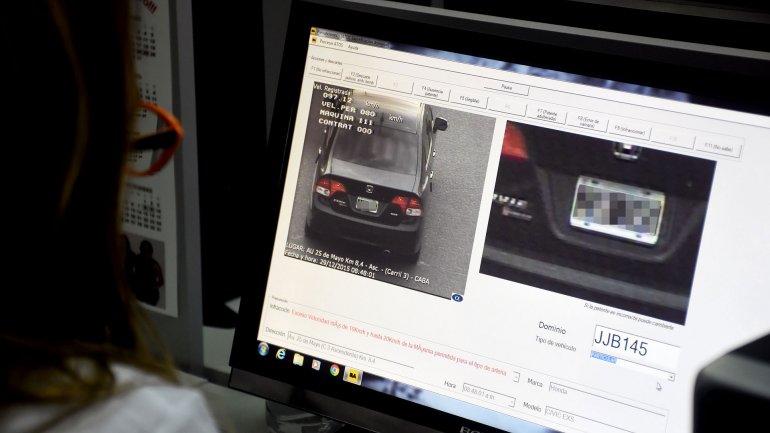 Prueba piloto: Hay cámaras de control de patentes en los accesos del distrito