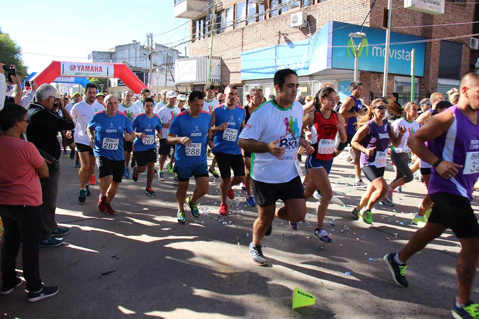 Así fue la clasificación de la Maratón Rotary 8 km