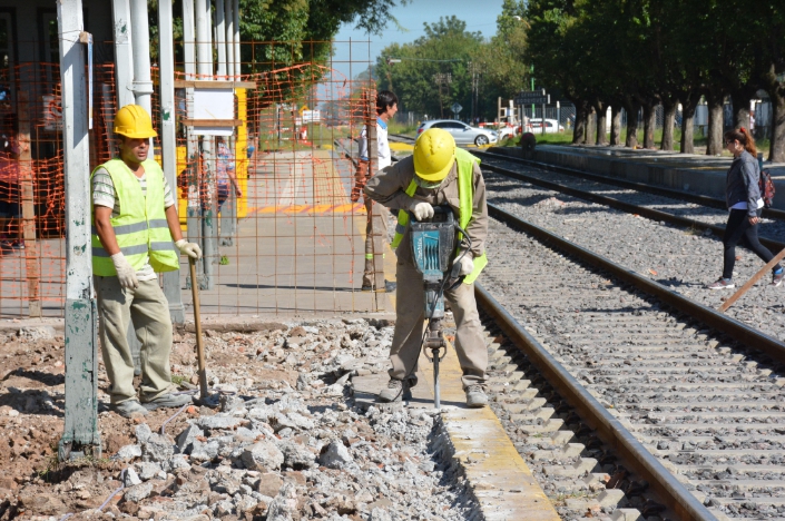 Se informó cuándo estará terminada la obra de la estación