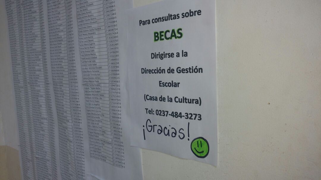Becas escolares 2017: piden documentación faltante para agilizar cobros demorados