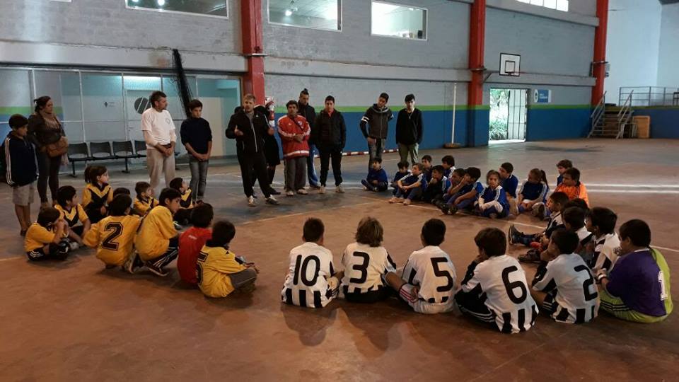 Se realizó encuentro de fútbol con escuelitas del distrito