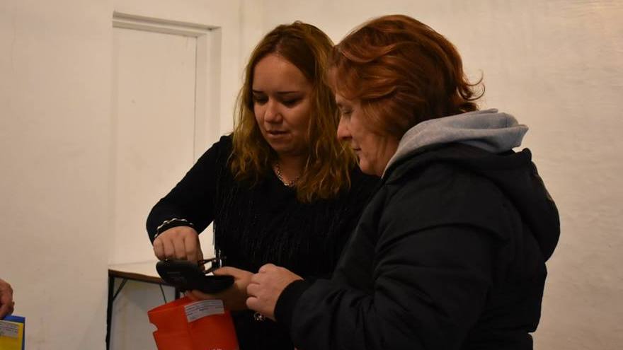 Se entregaron lentes