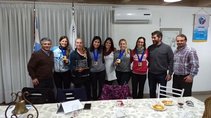El Rotary Club homenajeó a las campeonas mundiales rodriguenses