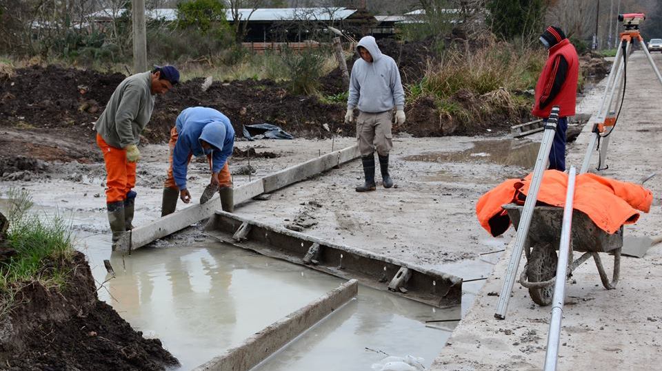 Continúa la pavimentación en Marabó