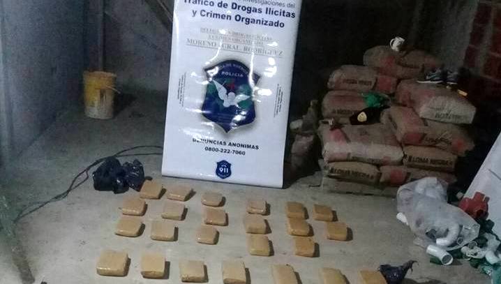 Pico Rojo, escenario de otro golpe al narcotráfico