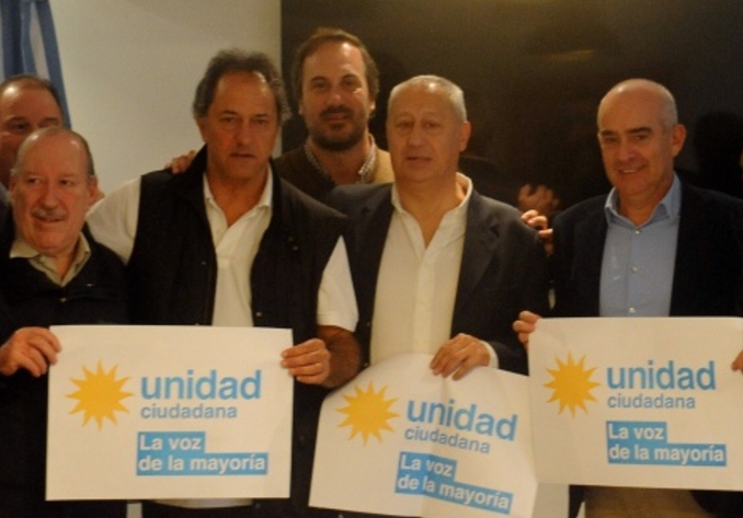 Anghileri se reuni&oacute; con Scioli y otros referentes de Unidad Ciudadana