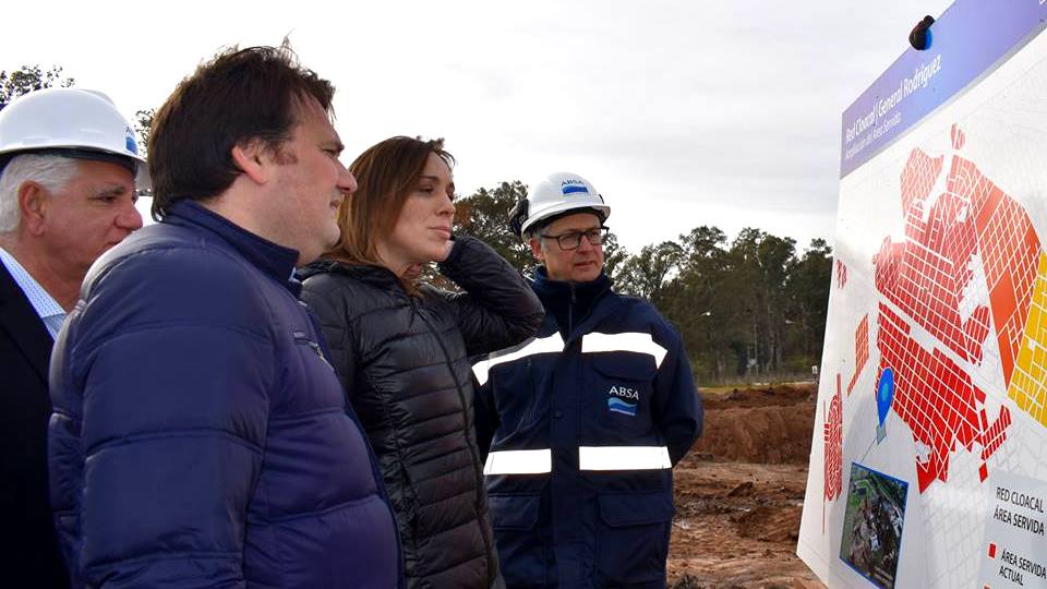 La gobernadora María Eugenia Vidal hizo una "visita express" a General Rodríguez