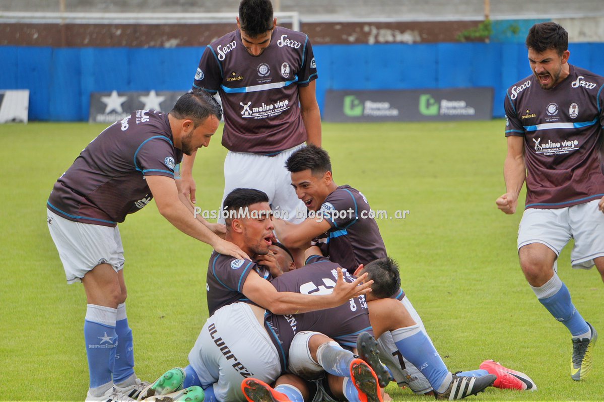 El Marrón cortó su malaria y volvió a sumar de a tres