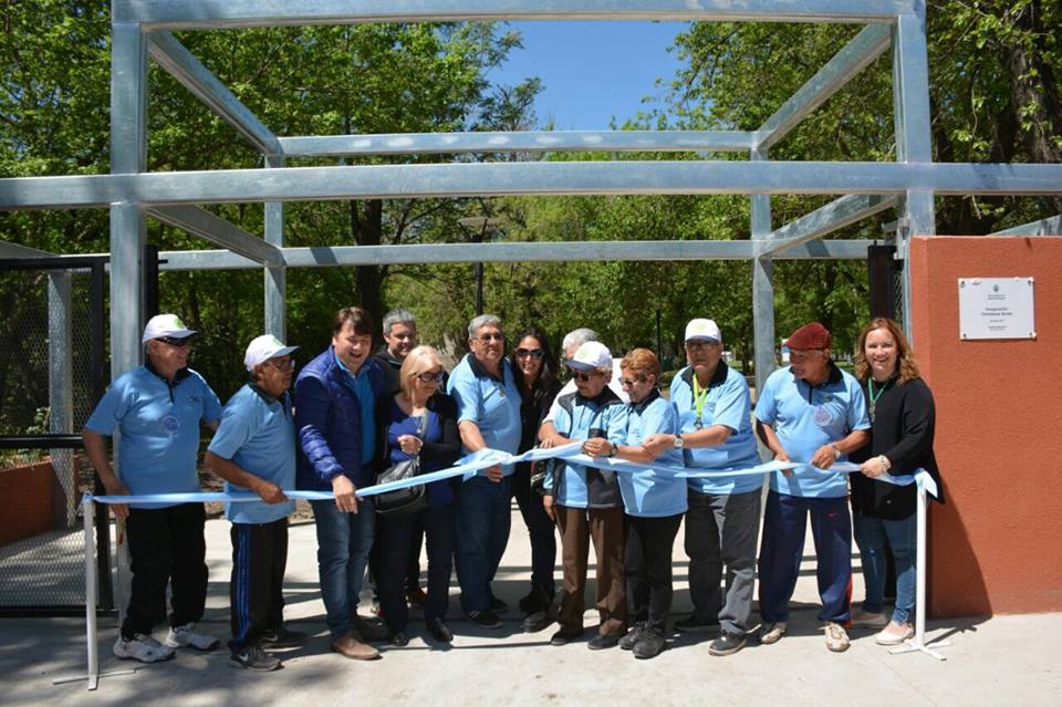 Se inauguró el nuevo Corredor Verde en el Polideportivo Municipal