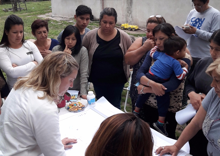 Comenzaron las reuniones para impulsar un proyecto de varias obras para B° Güemes