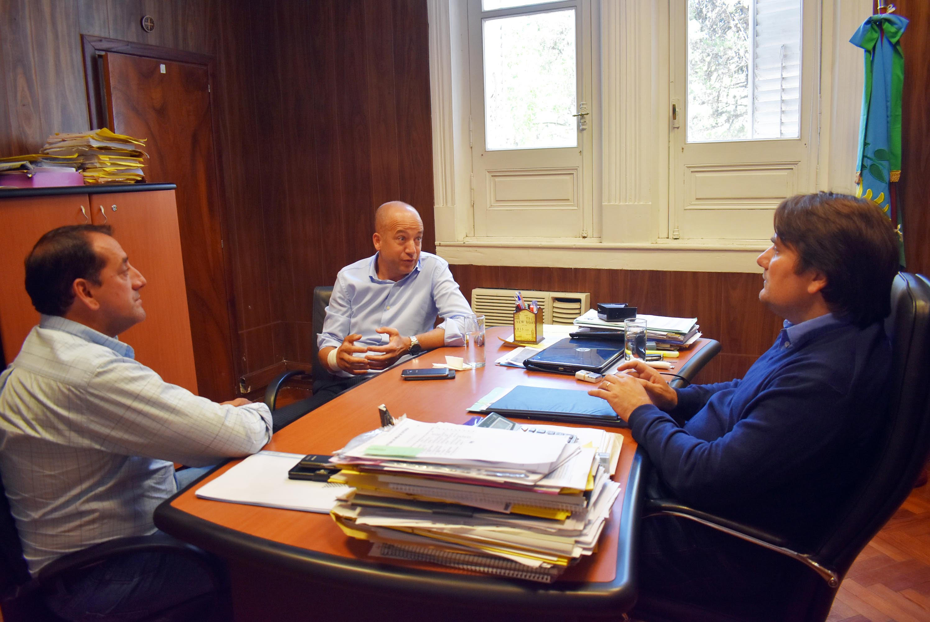 El fiscal general del departamento judicial visitó el Municipio