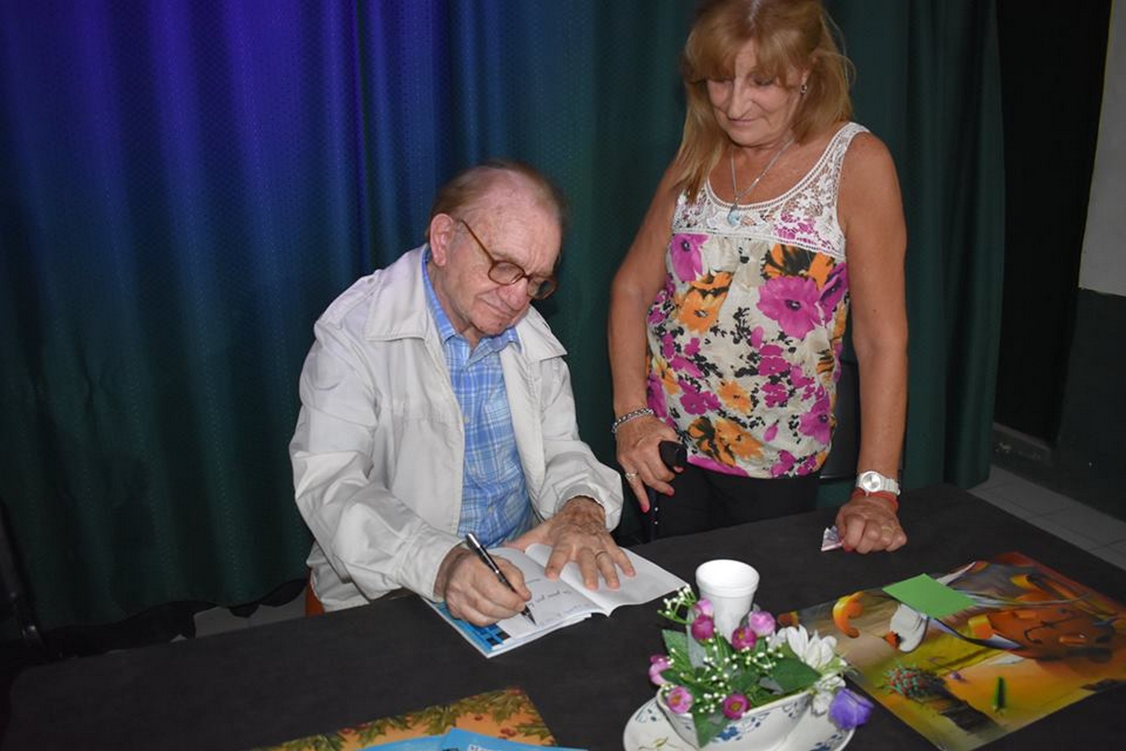 Mauricio Kaplan presentó su nuevo libro "De paso por la vida"