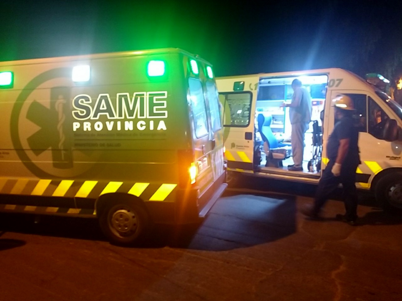 El SAME no registró heridos por pirotecnia en General Rodríguez durante Año Nuevo