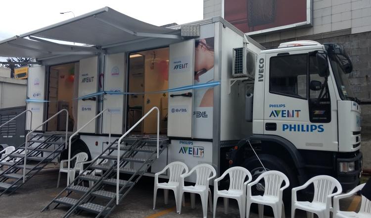 Hoy, un móvil con charlas para embarazadas