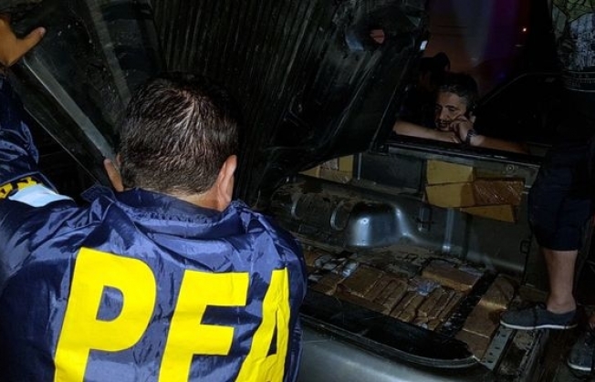 El 1° procedimiento de drogas del año en el país, fue en General Rodríguez