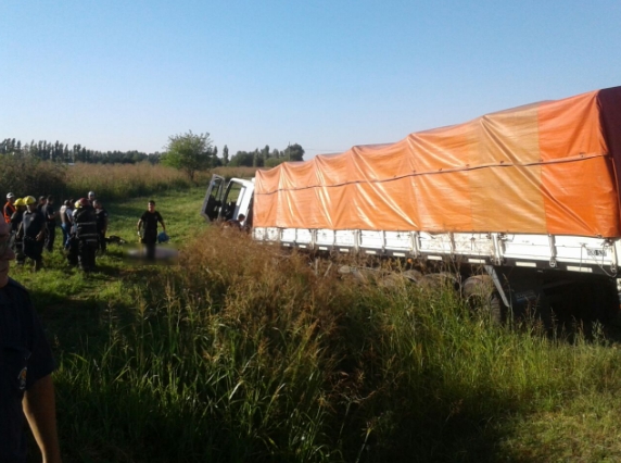 Falleció un camionero en un accidente sobre la Ruta 6
