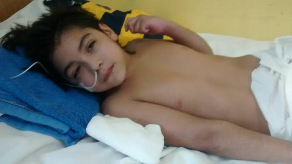 Darío Domínguez tuvo una pequeña evolución y su familia pide ayuda a la comunidad