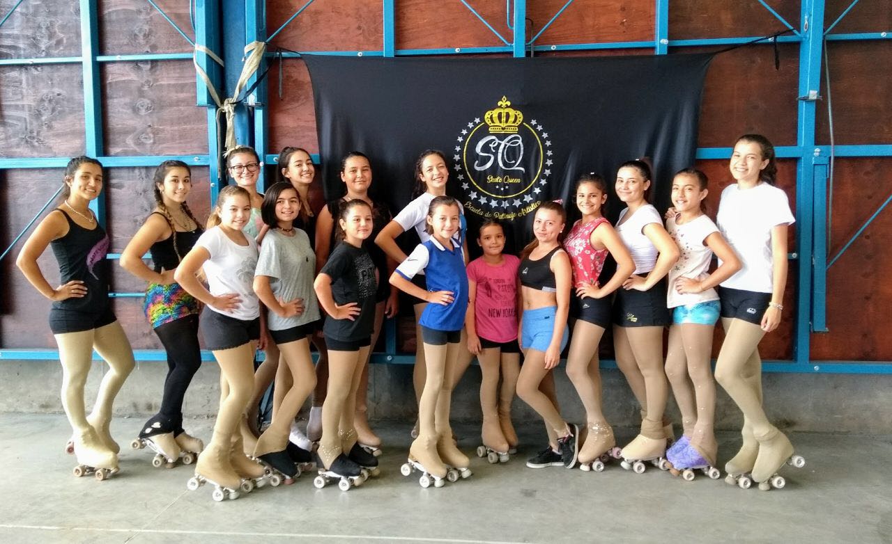 Se inauguró la nueva escuela de patinaje artístico Skate Queen