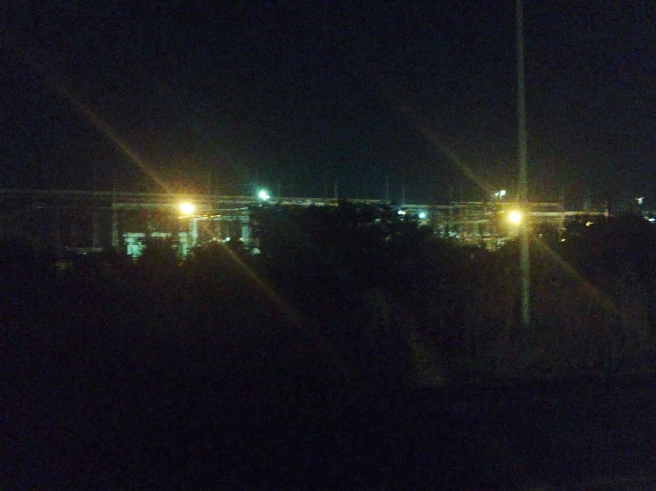 Incendio en la subestación y corte de energía a la vez