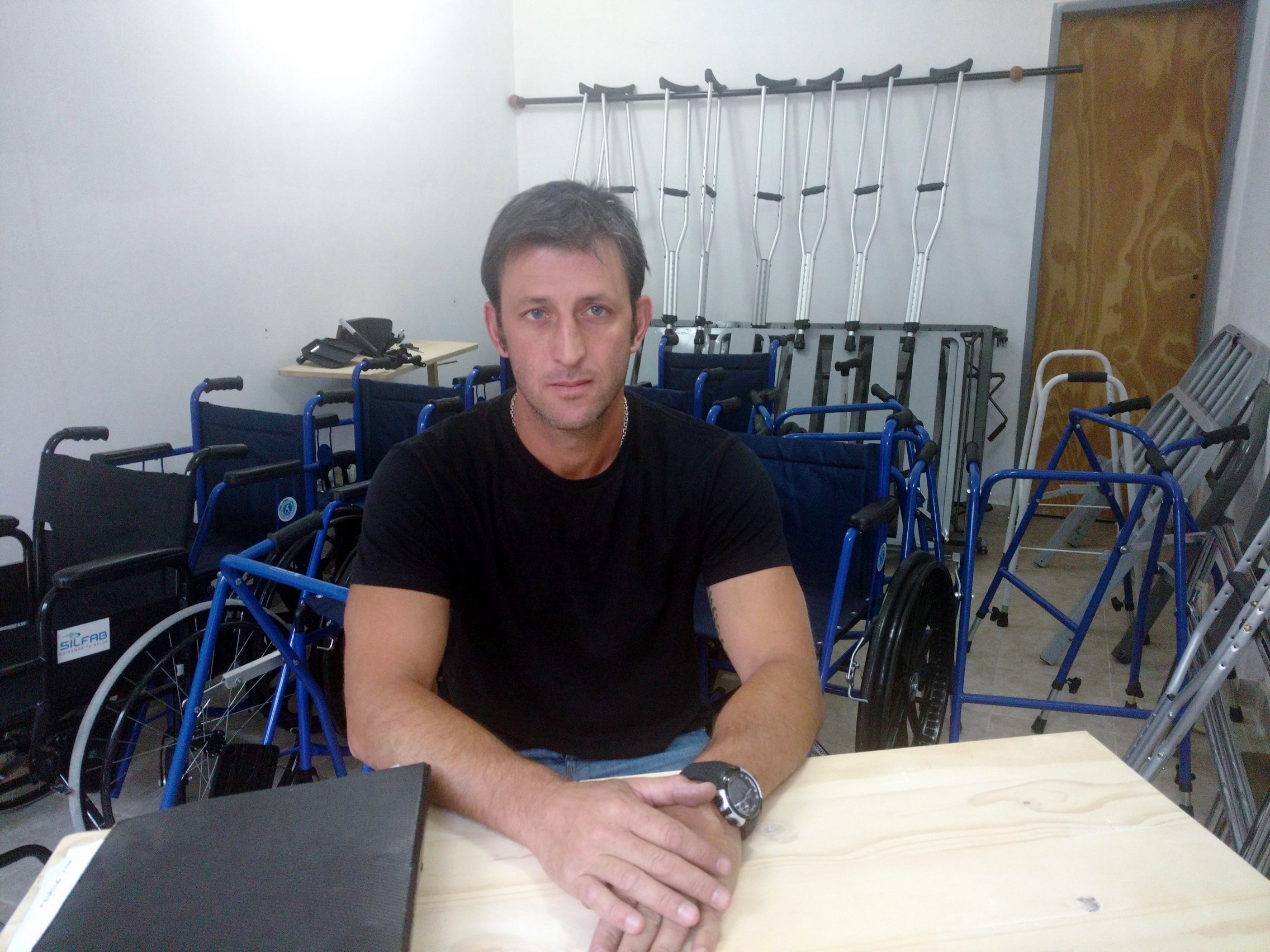 Centro ortopédico solidario: "Juani" Tedesco lo hizo realidad