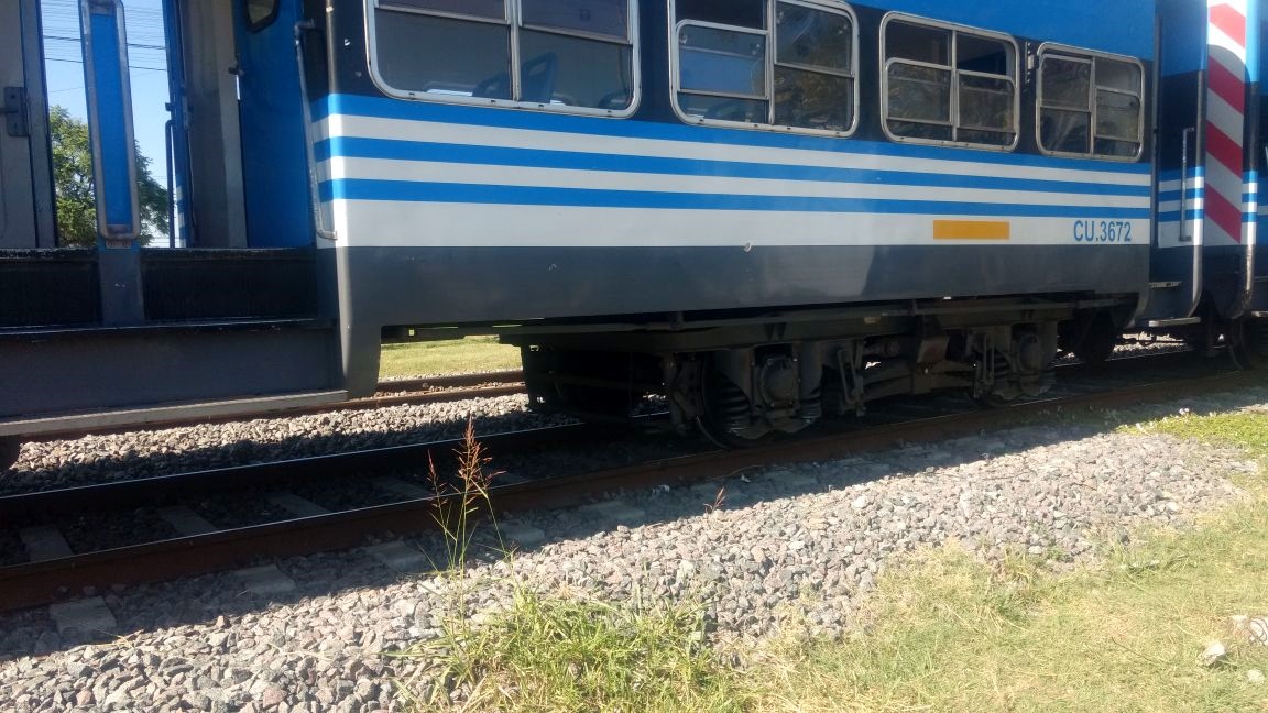 Milagro sobre las vías tras un accidente ferroviario