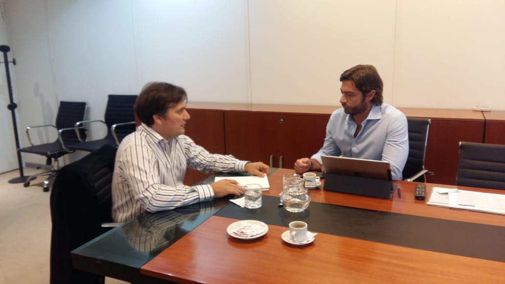 Kubar se reunió con el Jefe de Gabinete provincial para pedir por temas urgentes