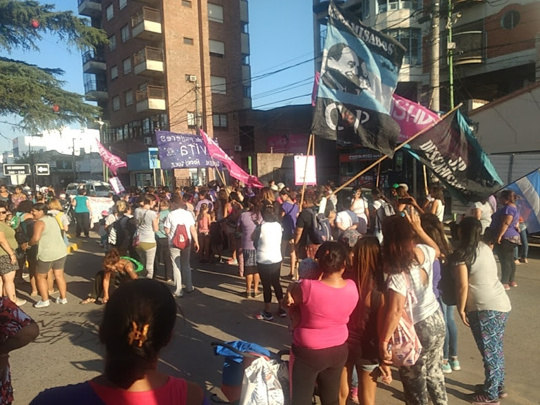 Movilización feminista contra el Municipio por la Comisaría de la Mujer y la Casa de Abrigo