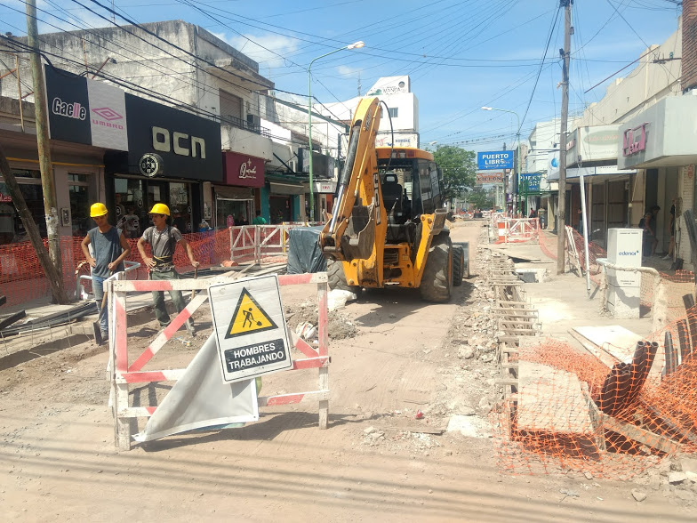 Informaron el estado de la obra sobre la calle Pedro Whelan