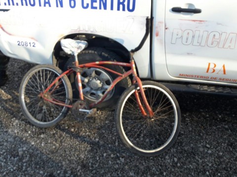 Capturaron un ladrón de bicicletas en Villa San Martín