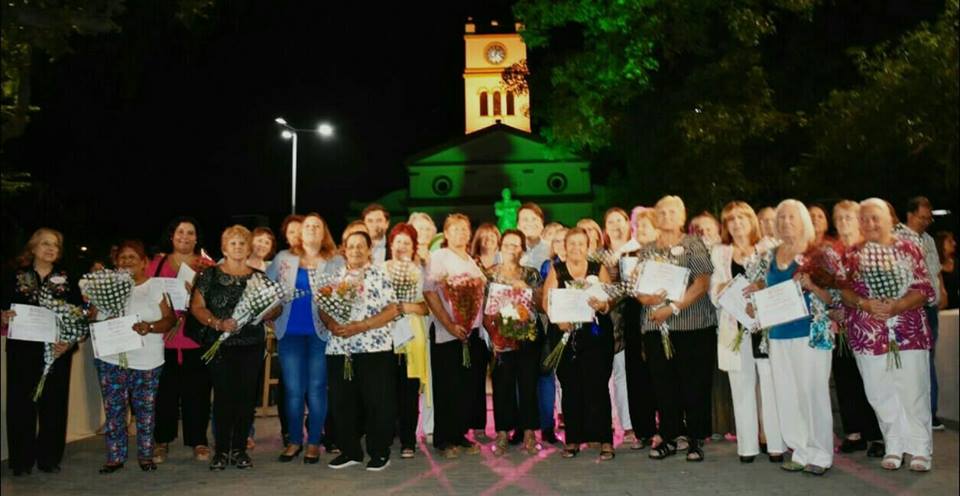 Se realizó el reconocimiento Municipal por el Día de la Mujer en la Plaza Martín Rodríguez
