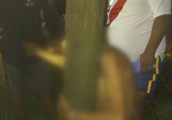 Lincharon a un ladrón en el barrio Agua de Oro