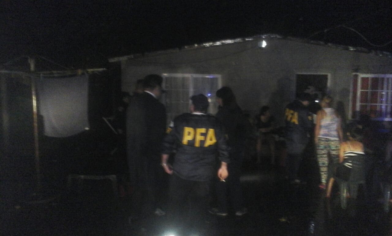 La Policía Federal y otro procedimiento contra el narcotráfico en Rodríguez