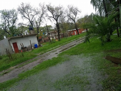 Fuerte temporal: En Gral. Rodríguez no hubo daños graves, pero sí acumulación de agua y 30 evacuados