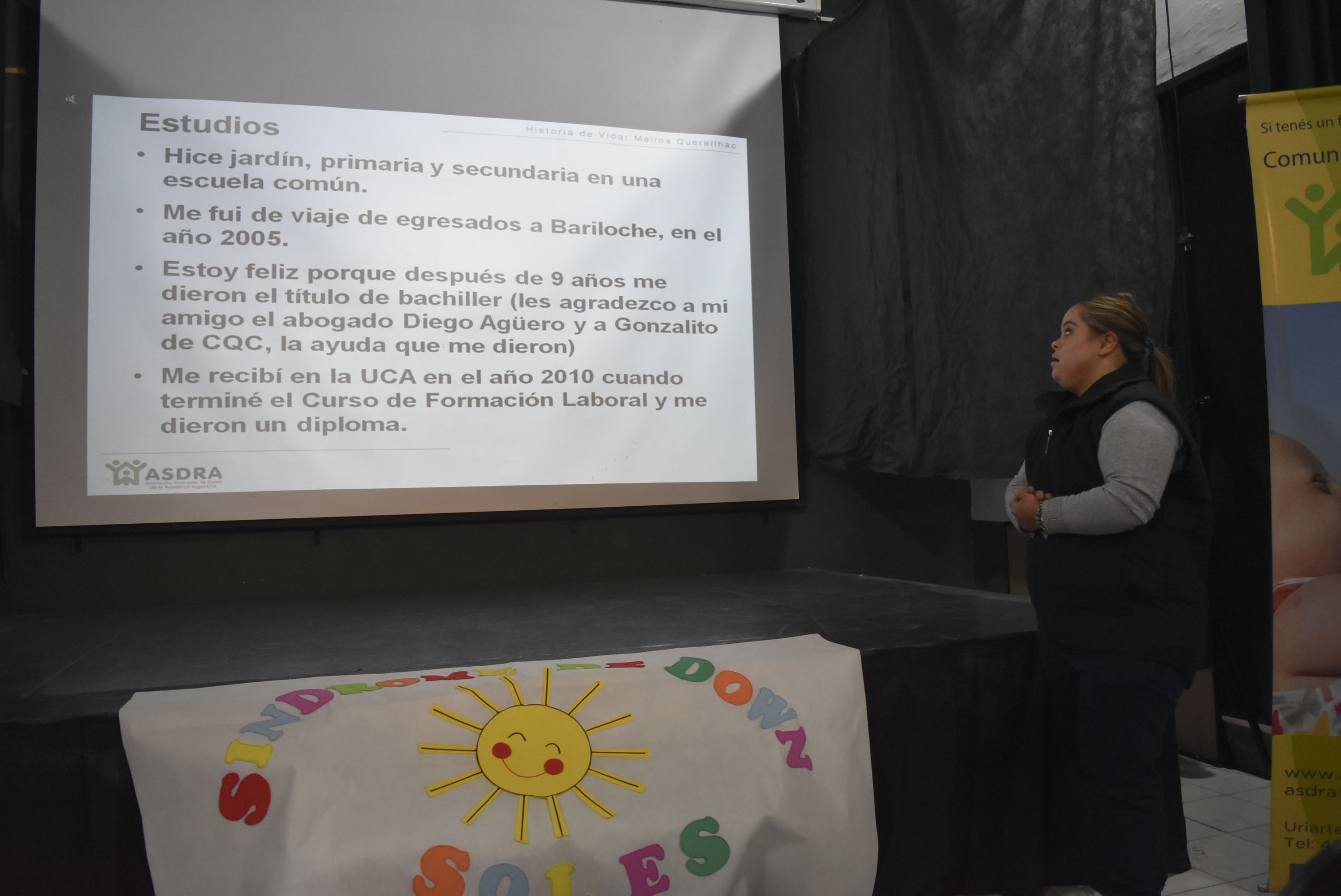 Se realizó una charla sobre el síndrome de down en nuestra ciudad