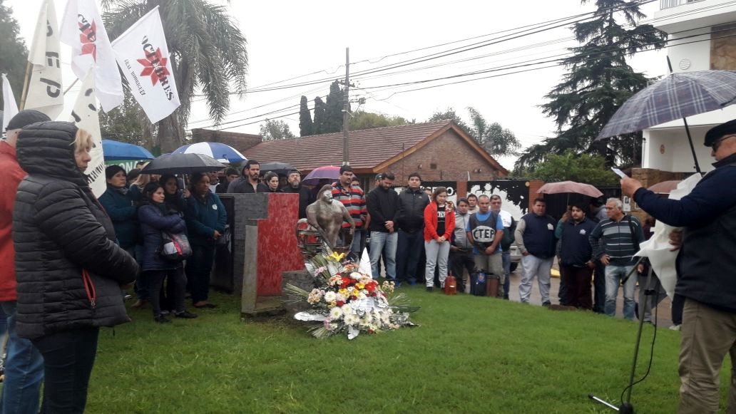 Con fuertes críticas al gobierno, se conmemoró el Día del Trabajador en General Rodríguez