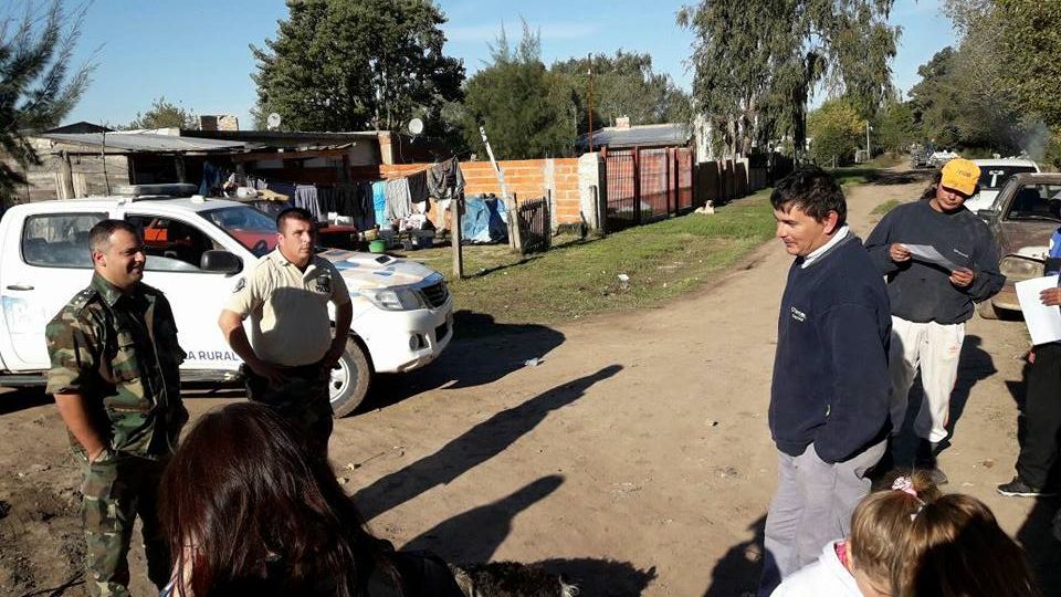 El Foro de la Comisaría Primera se reunió con los vecinos de un barrio