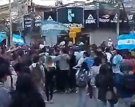 Así se vivió el triunfo de la Selección en Rodríguez