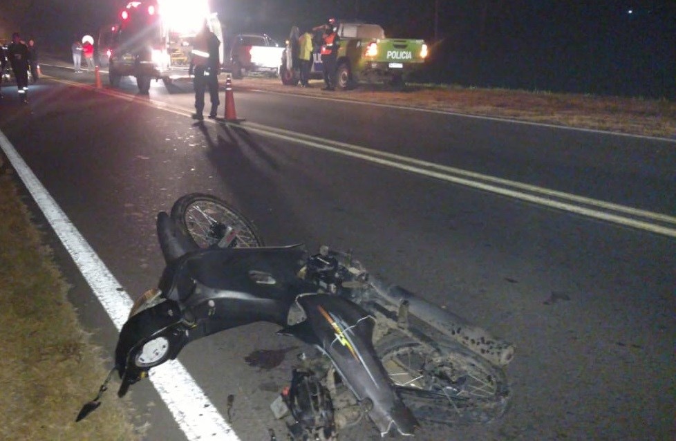 Un rodriguense murió tras un choque sobre la Ruta 5