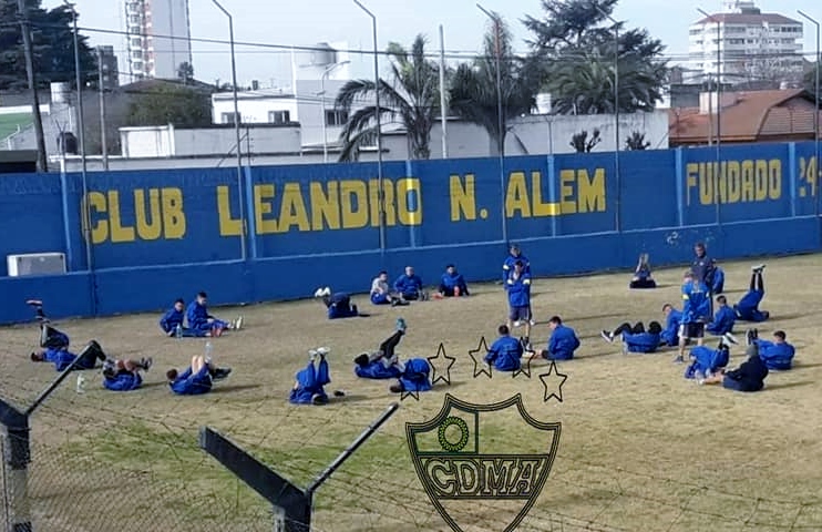 Alem volvió a los trabajos de cara al próximo torneo