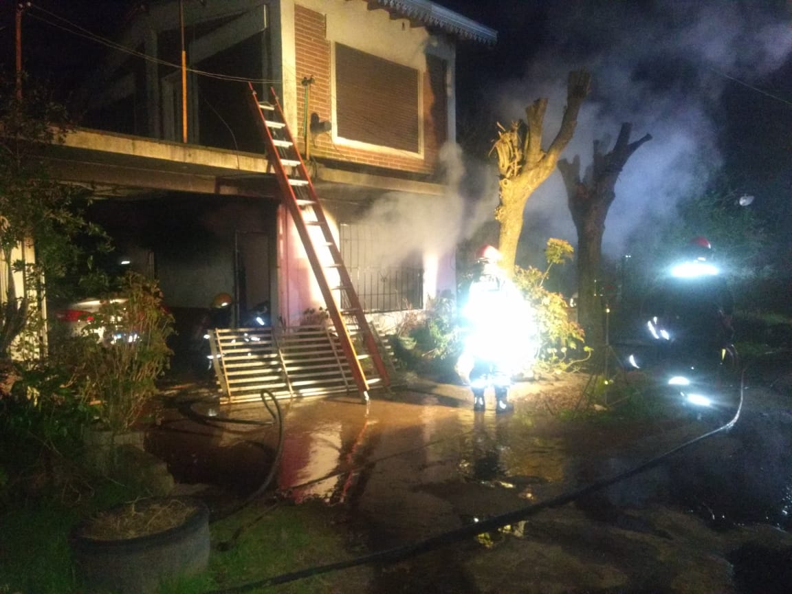 Un descuido provocó un incendio en un hogar del barrio La Posta
