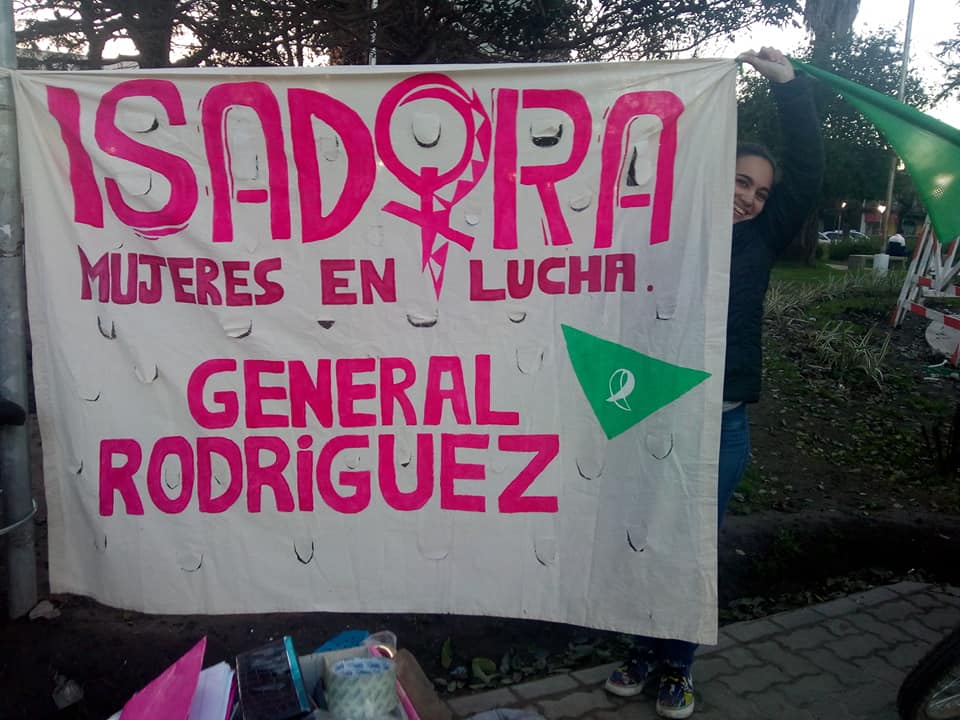 Nuevo "pañuelazo" por el aborto legal en General Rodríguez