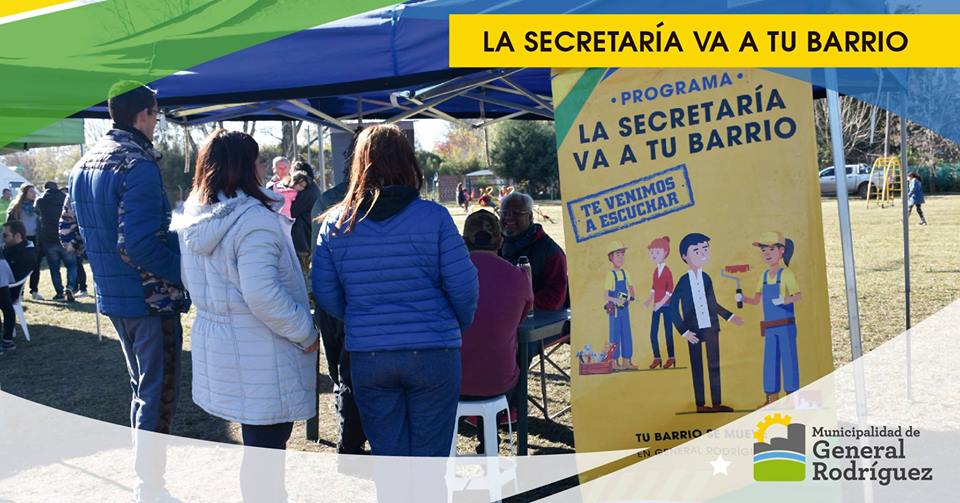 "La Secretaría va a tu barrio", en Los Naranjitos a partir del martes