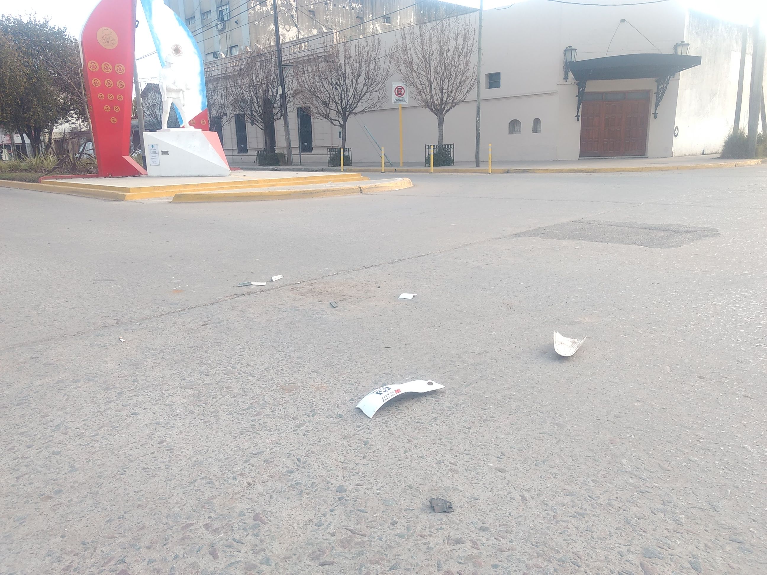 Tres motos protagonizaron accidentes en pocas horas